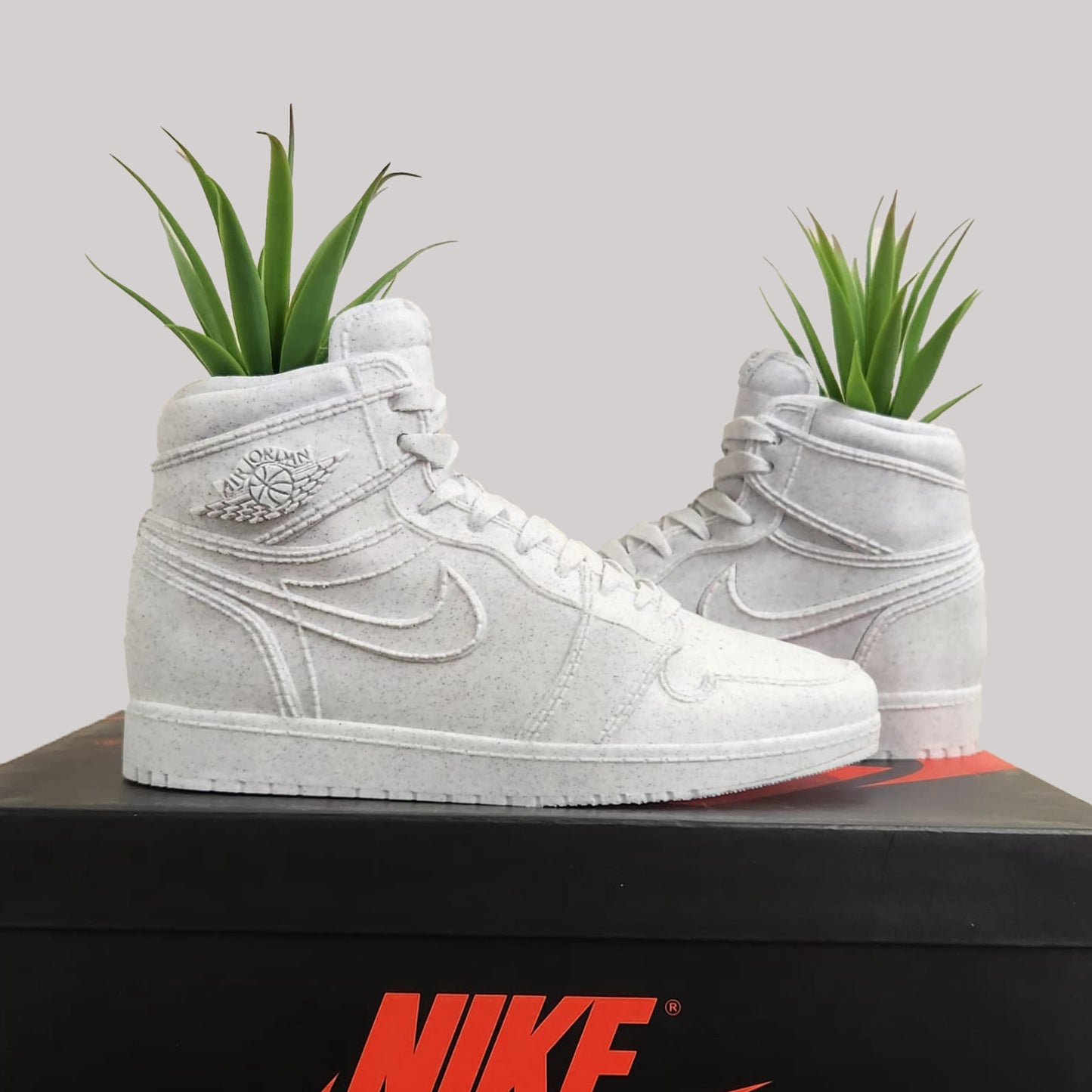 3D Printed Sneaker Planter Jordan 1 "Marble"